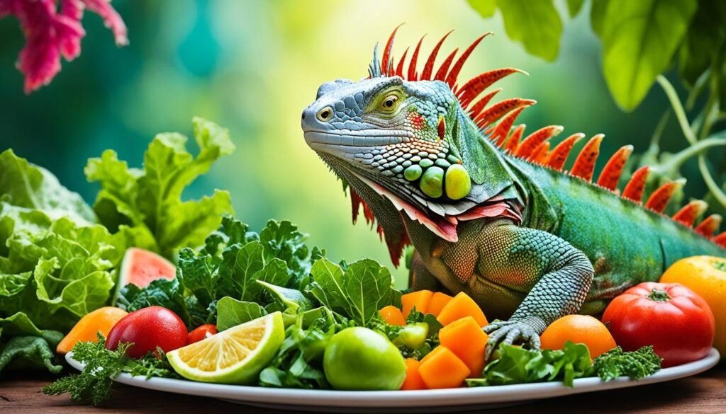 Iguana diet